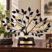 Engraved Family Tree Stand: Gold Plate